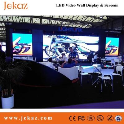 China JEKAZ Full color Chip SMD P7.62 indoor fixed Led Display Screen for business advertising use for sale