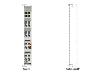 China KL9010 Beckhoff IECEx Approved Beckhoff  End Terminal for sale