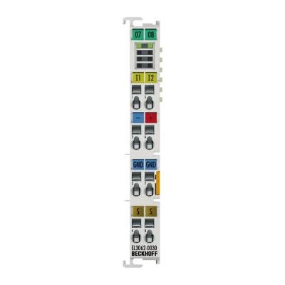 Китай Бекхофф EL3062-0030. Терминал EtherCAT, 2-канальный аналоговый вход, напряжение, 0...30 В, 12 бит, одноконтактный продается