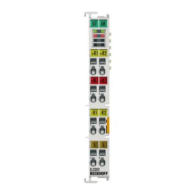 Китай Бекхофф EL3202∙ EtherCAT терминал, 2-канальный аналоговый вход, температура, RTD (Pt100), 16 бит продается