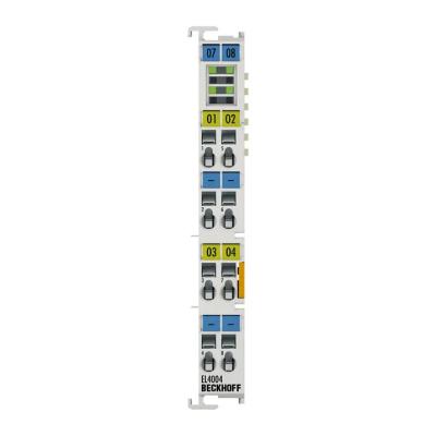 Китай Терминал EtherCAT EL4004 Beckhoff Аналоговый выход 4-канальный 10 V 12 бит продается