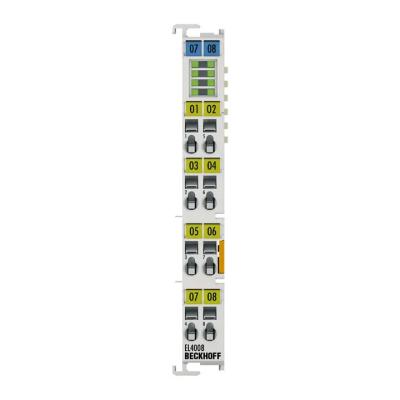 Китай 10 V 12 Битовые Бекхофф ПЛК модули EL4008 EtherCAT Терминалы 8-канальный аналоговый выход Бекхофф продается