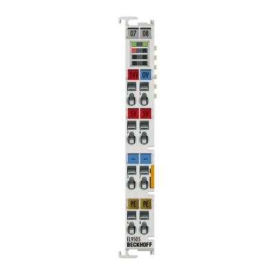 China EL9505 Módulos de Beckhoff PLC Terminal de suministro de energía 5 V Módulo de entrada de Beckhoff CC en venta