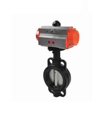 China High Efficiency Butterfly Valve Pneumatic Type 243 Georg Fischer Shockproof for sale