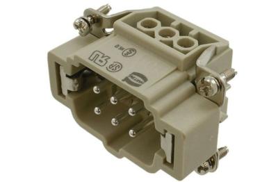 Китай 09 33 006 2601 Harting Connector Han 6B Номинальное напряжение 500 В Harting Plug продается