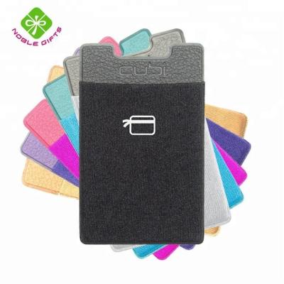 China Eco-friendly Silicone 3m Adhesive Sticker Credit ID Card Pocket and Sticky Smart Wallet Mobile Card Holder for sale