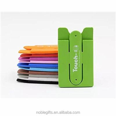 China Environmental Silicone Card Holder Wallet The Cool And Fashionable Soft Plastic Card Holder And Cup Holder For The Card Table With Custom Logo for sale