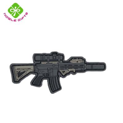 China Custom 3D Military PVC 3D Rubber Patch for sale