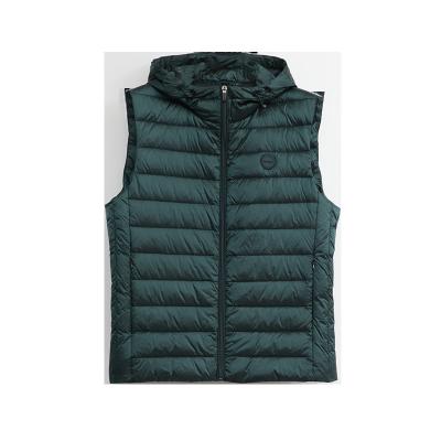 China Wholesale Plus Size Warm Hooded Bottoms Plus Size Mens Winter Vest Vest for sale