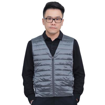 China Wholesale plus size lightweight warm stripper plus size men chaleco waistcoat vest down jacket winter coat for sale