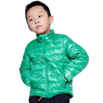 China Wholesale Kids Winter Jacket Style Polyester Fabric Baby Slim Shiny Custom Stripper Jacket for sale