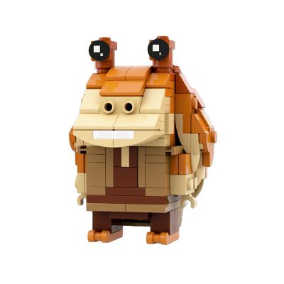 China DIY TOY BuildMoc Educational Toy MOC-86000 Potty Pot Binks BrickHeadz Building Blocks Star Toy Wars for sale