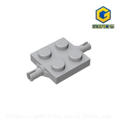 China DIY TOY BEARING GDS-1060 (No.4600) 2X2 ELEMENT DOUBLE [Gobricks] - 2x2 bolted wheelbase on both sides for sale