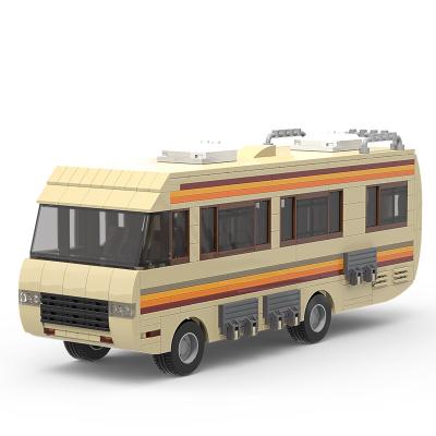 China BuildMOC Mini Brick Car Building Blocks Breaking Bad rv Building Toy Car Sets Building Block Kit Brick Model Kids Toy for sale