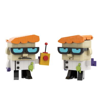 China Toy MOC Mini Brick Car Building Blocks MOC-20324 Dexter Lab Sets Building Block Kit Brick Model Kids Construction Toy for sale