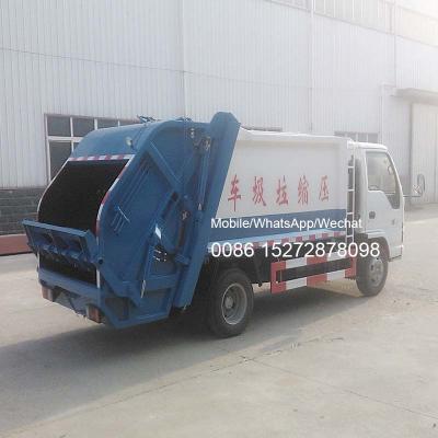 China Carbon Steel. Stainless Steel Japan 4x2 5cbm Compression Garbage Removal Vehicle Garbage Compactor Truck For Sale for sale