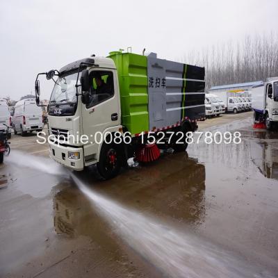 China Construction worksÂ   Dongfeng 4x2 4x4 RHD Road Sweeper Truck Street Cleaning Vacuum Cleaner for sale