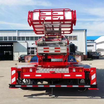 China Carbon Steel. Stainless Steel HOWO 4x2 24M High Altitude Operation Truck Swing Ladder Truck Mobile Aerial Work Truck for sale