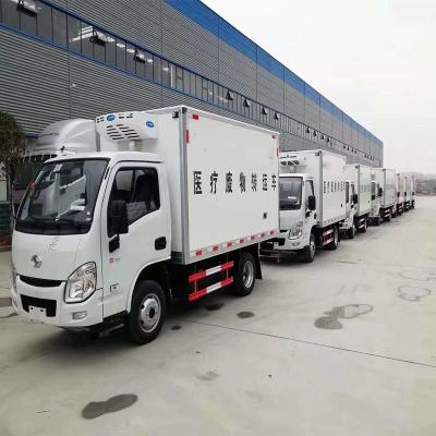 China China 4x2 4x4 Medical Transfer Truck Stainless Steel Refrigerator Truck Garbage Transfer Vehicle Clinical Cold Storage Truck for sale