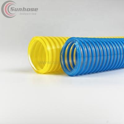 China Anti-corrosion PVC Manguera De Suction Y Descarga for sale