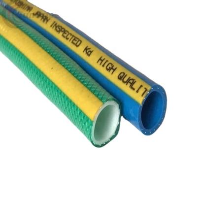 China Flexible Customize Logo Light High Temperature Resistant Car Wash PVC Hose Fiber Reinforced Pipe Manufacturers for sale