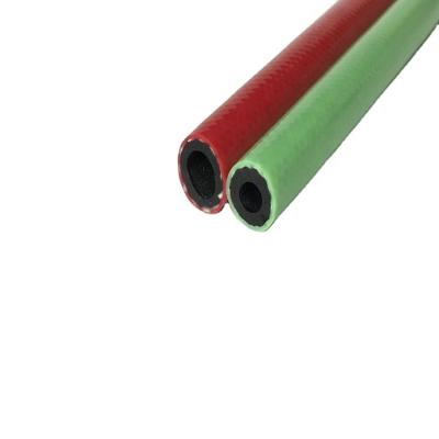 China PVC Colored Twin Pvc Welding Pipe Oxygen High Pressure Hose for sale