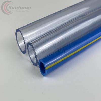 China High Quality Vinyl Flexible Tubing Hose Clear PVC Medical Grade Food Water Oil Plastic Transparent Hose for sale