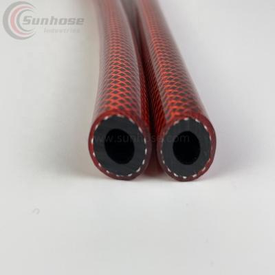 China Corrosion Resistant 1/4' To 2 Inch Chemical Resistant High Pressure PVC Spray Hose Tube Fiber Reinforced Water Air Hose for sale