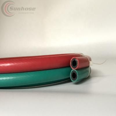 China Flexible Rubber/EPDM/SBR Oxygen Acetylene Gas Cup Hose for sale