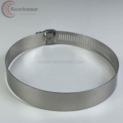 China General Industry 8Mm Iron Galvanized And Stainless American Type Teel Pipe Clamp for sale