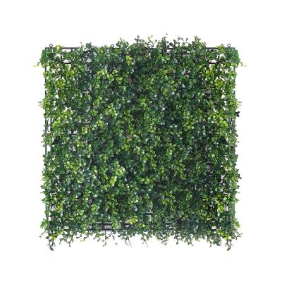 China Art Decor Multiple Sizes Available Plastic Green Grass Wall Artificial Plant Wall For Vertical Garden Decor for sale