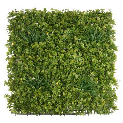 China Art Decor Hot selling 3d plant artificial green grass wall for vertical garden decor for sale