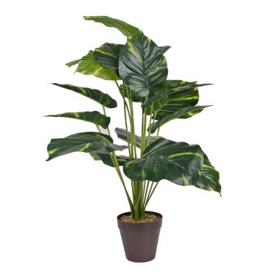 China Art Decor Factory Price Artificial Evergreen Potted Artificial Tree For Modern Home Decoration for sale