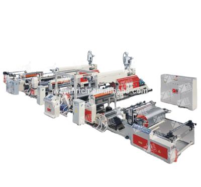 China Newly SJFM-1300D Brand Factory Yilian Series PP Woven Sack Bag Extrusion Laminating Machine for sale