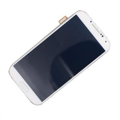 China Original repair screen for samsung galaxy s4 lcd display, white lcd for samsung s4 with frame for samsung s4 lcd for sale