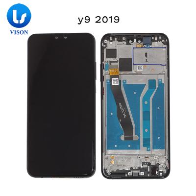 China LCD with sight for 2019 LCD Display Touch Screen Y9 2019 Digitizer JKM-LX1 JKM-LX2 JKM-LX3 LCD Screen Huawei Y9 liquids for Huawei Y9 2019+frame for sale