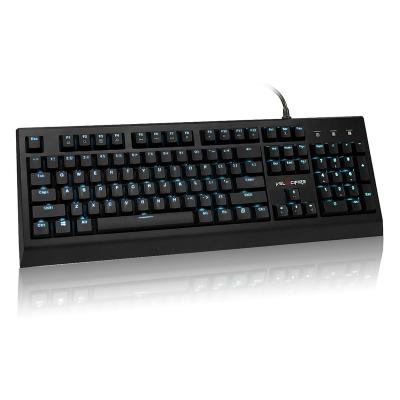 China Anti-ghosting LED Backlit Keyboard Desktop Computer PCGaming Keyboard USB Wired Mechanical Keyboard for sale