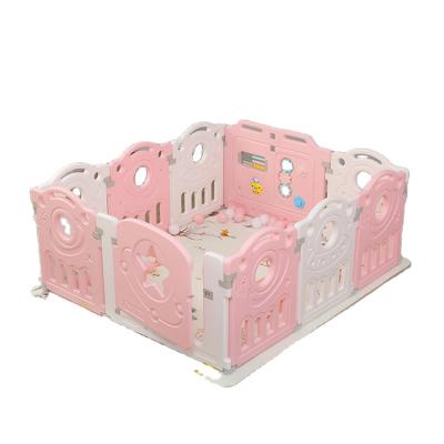 China Modern Kids Playpen Indoor Furniture Baby Safety Guard Plastic Baby Play Pen for sale