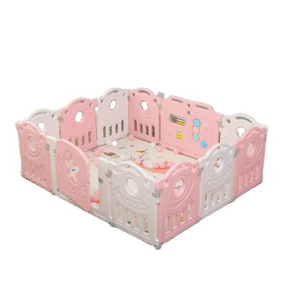 China 2021 New Modern Baby Playpen Indoor Baby Play Yard For Fences Plastic Babies And Children Fence for sale