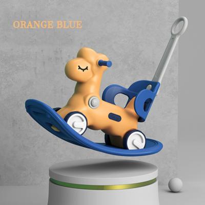 China Ride On Toy 3 In 1 High Quality Rocking Horse Toy Riding Plastic Ride On Rocking Horse Baby Plastic Rocking Horse for sale