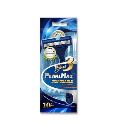 China Experienced Manufacturer Custom Logo Safety Pivate Label Triple Blade Razor for sale