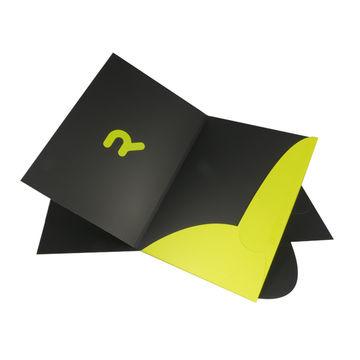 China Business High Quality Paper File Folders , Customized Printing For Company Folders for sale