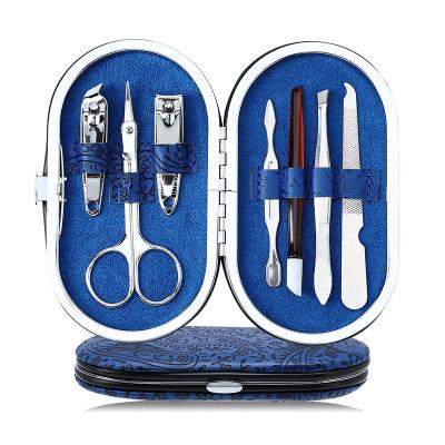 China Professional Art Pedicure Set Clipper Cutter Kit Tools De Box Manicure Care Equipment Nail Care Manicure Set for sale