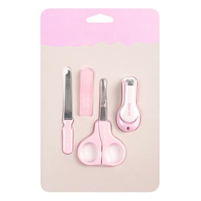 China Child Safety Infant Care Kit Carry Manicure Set Baby Manicure Pedicure Set Kit Perfect Baby Gift and Convenience for sale