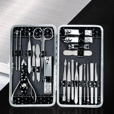 China Finger Nail+foot Nail High Quality Nail Art Cutter & Pedicure Kits Professional Care Clipper Tools Manicure Set De for sale