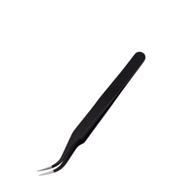 China Beauty Care Makeup Tools Advanced Custom Travel Portable Eyelash Extension Tweezers for sale