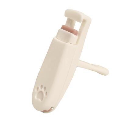 China 2021 Wholesale HOT Private Label White Mini Eyelash Curler Eco-Friendly Plastic for sale