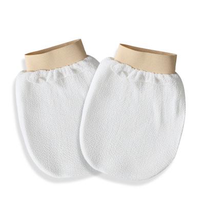 China EXFOLIATING high quality manufacturer magic shower bathing body wash clean scrubber exfoliating gloves bulk exfoliating glove for sale