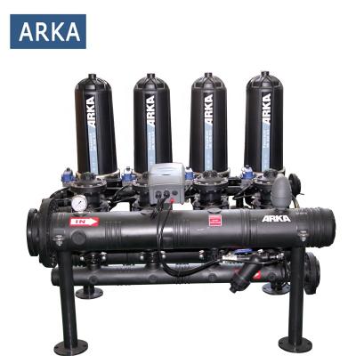 China Labor 50 Micron 3 Inch 4 T Unit T Type Automatic Backwater Water Saving Drip Irrigation Disc Filter Used For Filter Cooling Tower for sale