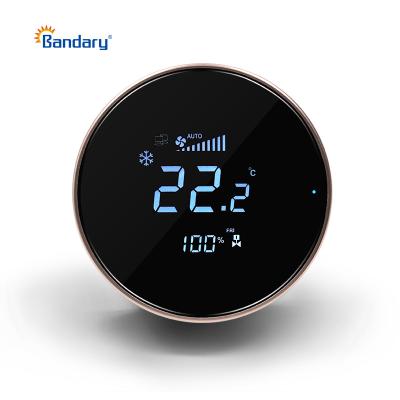 China 4periods Bandary Seven Day Programmable Wireless Touch Screen Gas Boiler AC Thermostat Wifi for Room Floor Heating Temperature Controller for sale